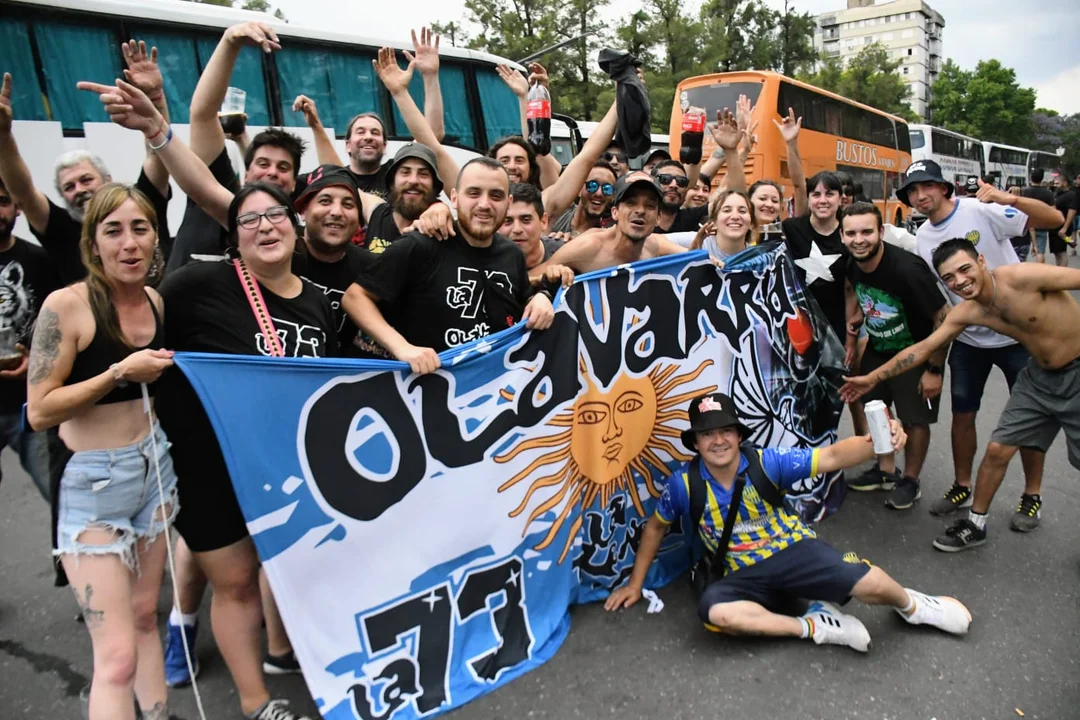 A pocas horas del recital de La Renga ya se vive en el Parque un clima de algarabía  