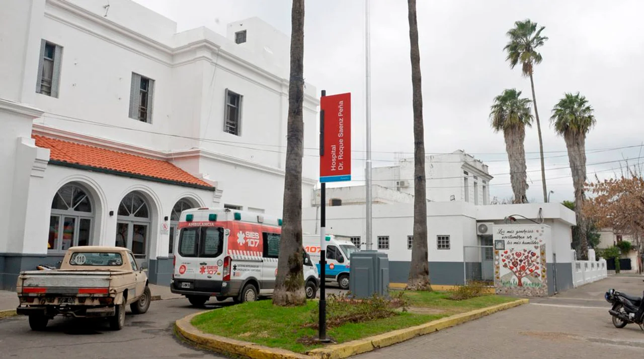 La víctima había sido internada de urgencia en el Hospital Roque Sáenz Peña.