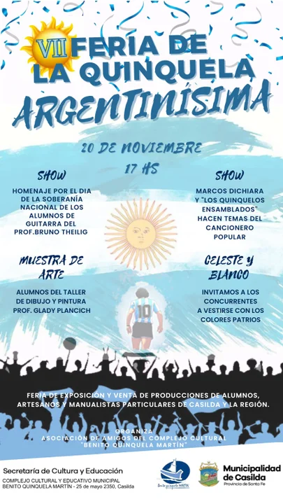 Se reprogramó la feria 'Argentinisima'