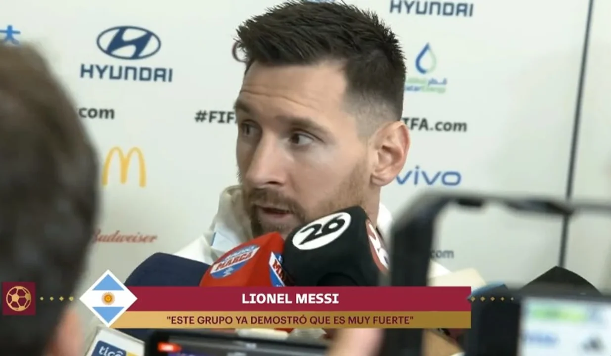 Messi: "Que la gente confíe que no la vamos a dejar tirada"
