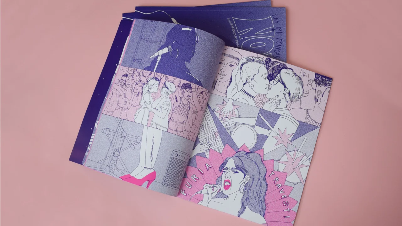 Presentan un libro con la historia ilustrada de "la Gilda trava” Ayelén Beker