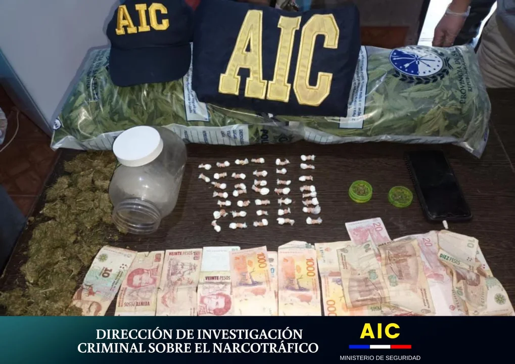 Allanamientos por estupefacientes en la ciudad 