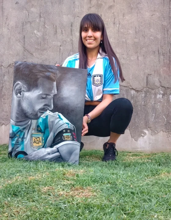 De Carca a Qatar, el sueño de una artista