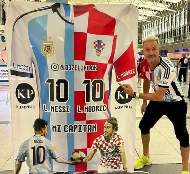Zeljko, el santafesino que tiene el corazón dividido entre Argentina y Croacia