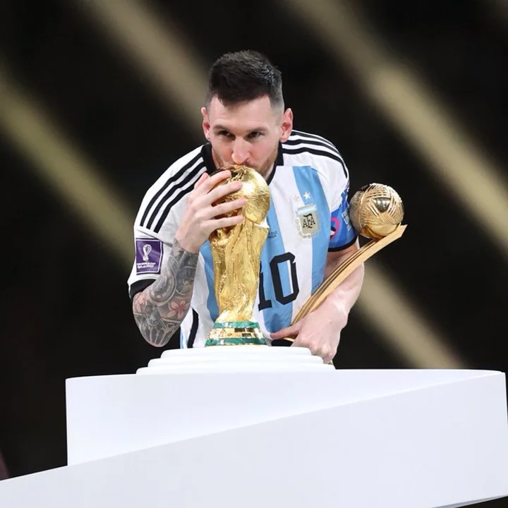 Messi, distinguido por la FIFA con el Balón de Oro de Qatar 2022