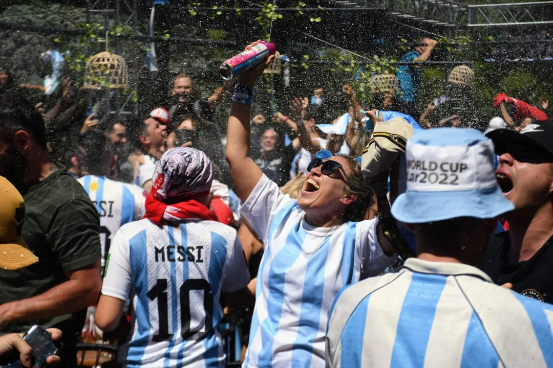Rosario, como el país, festejó con el alma el campeonato mundial