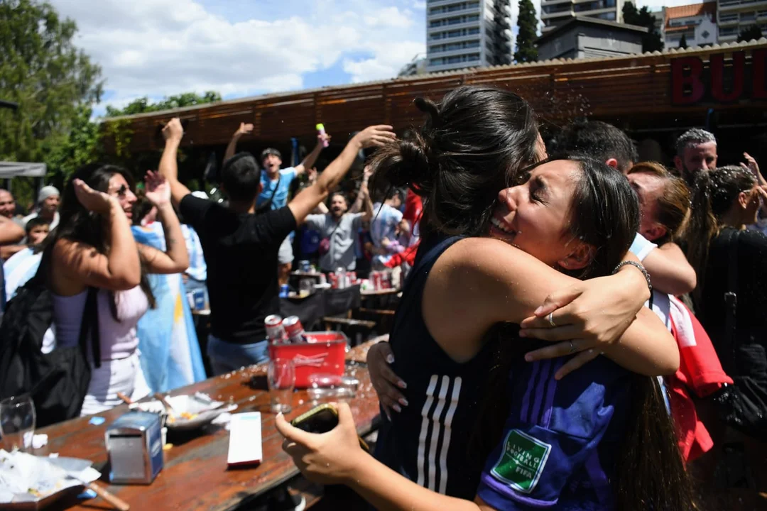 Rosario, como el país, festejó con el alma el campeonato mundial