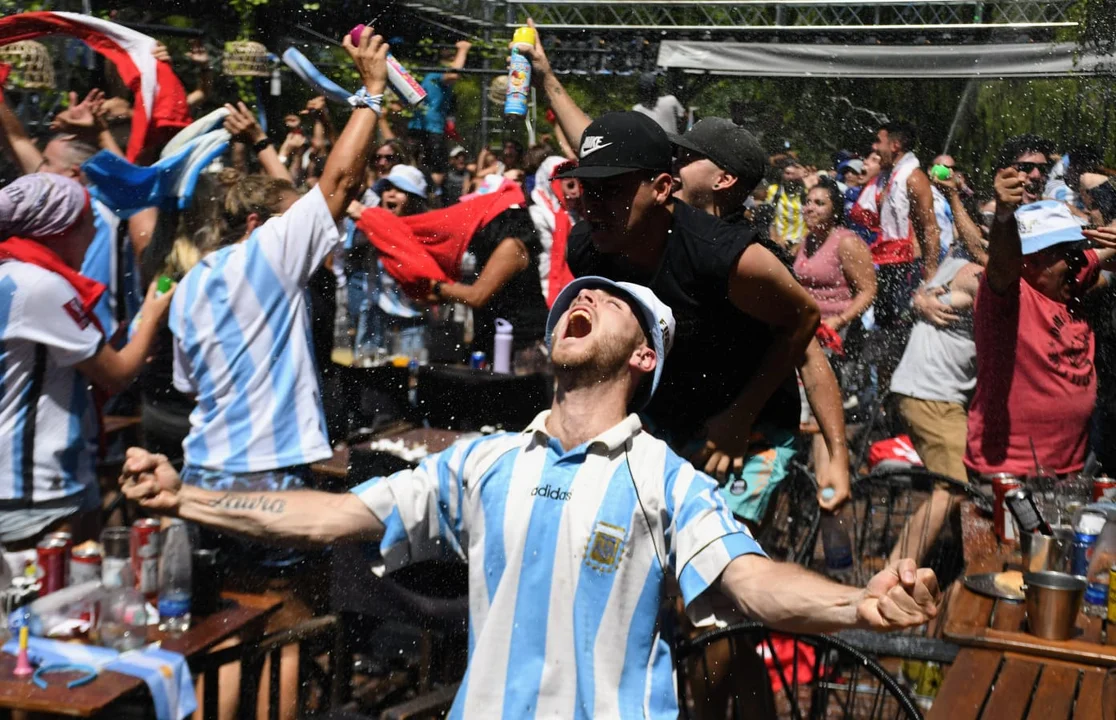 Rosario, como el país, festejó con el alma el campeonato mundial