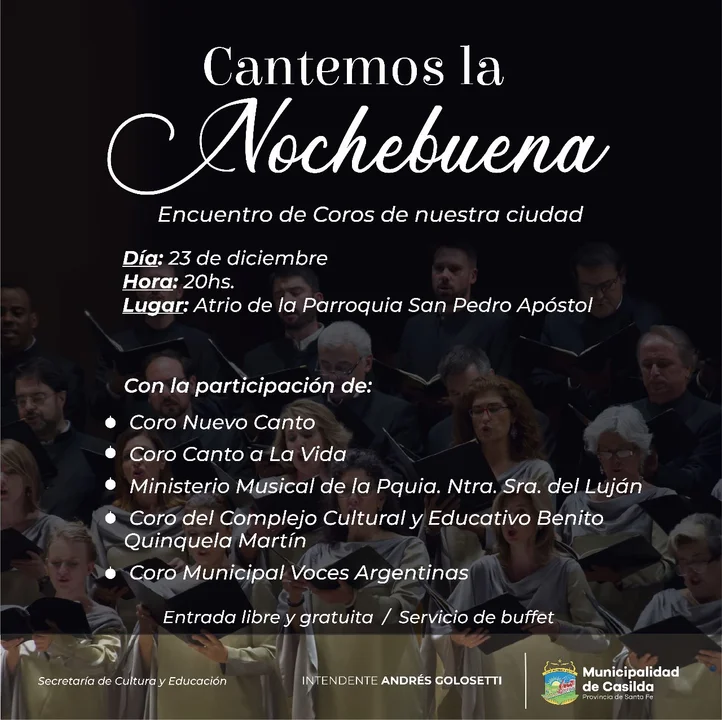 Encuentro de coros en la Parroquia San Pedro