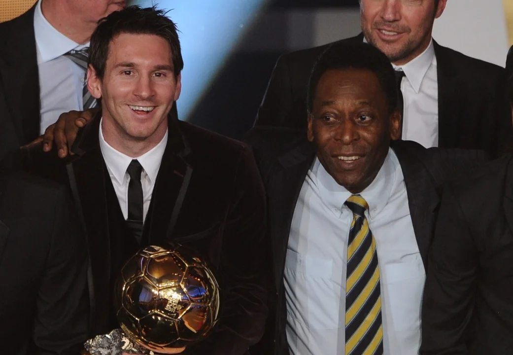 Messi y otras figuras despidieron a Pelé en las redes
