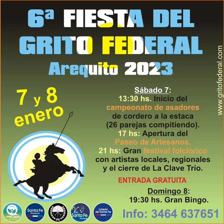 El cronograma de una nueva edición del 'Grito Federal'