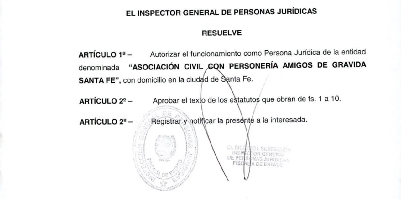 Un ex ministro del Frente Progresista le dio la personería a Grávida