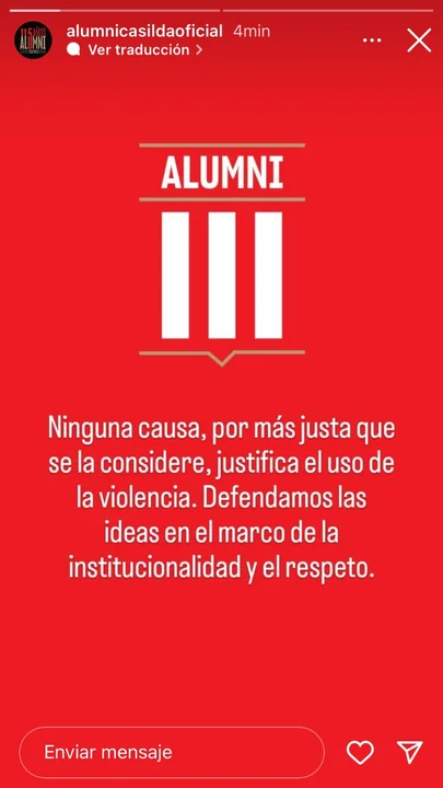 Distintas personalidades e instituciones repudiaron los hechos ocurridos el viernes