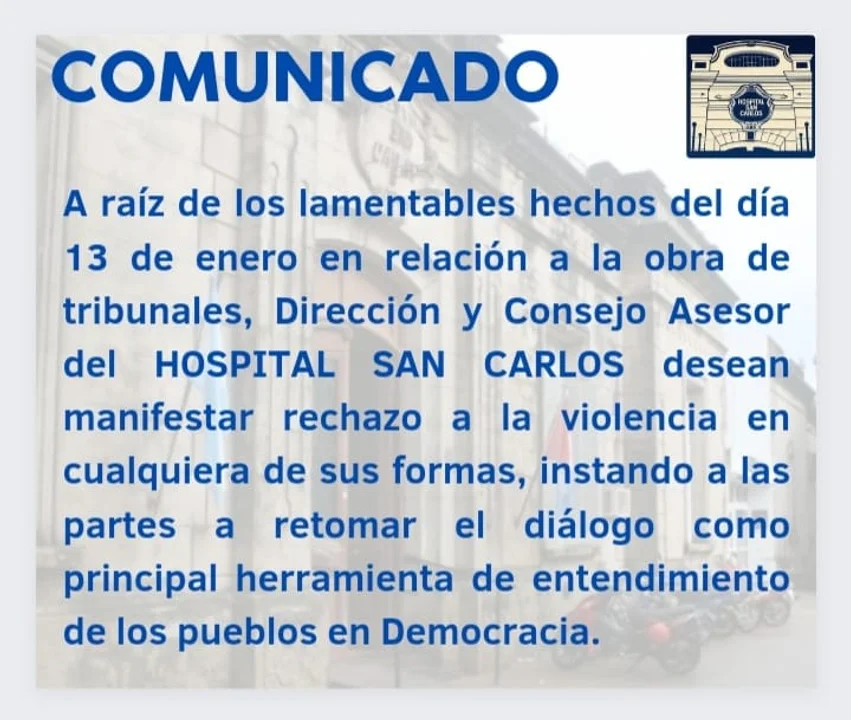 Distintas personalidades e instituciones repudiaron los hechos ocurridos el viernes