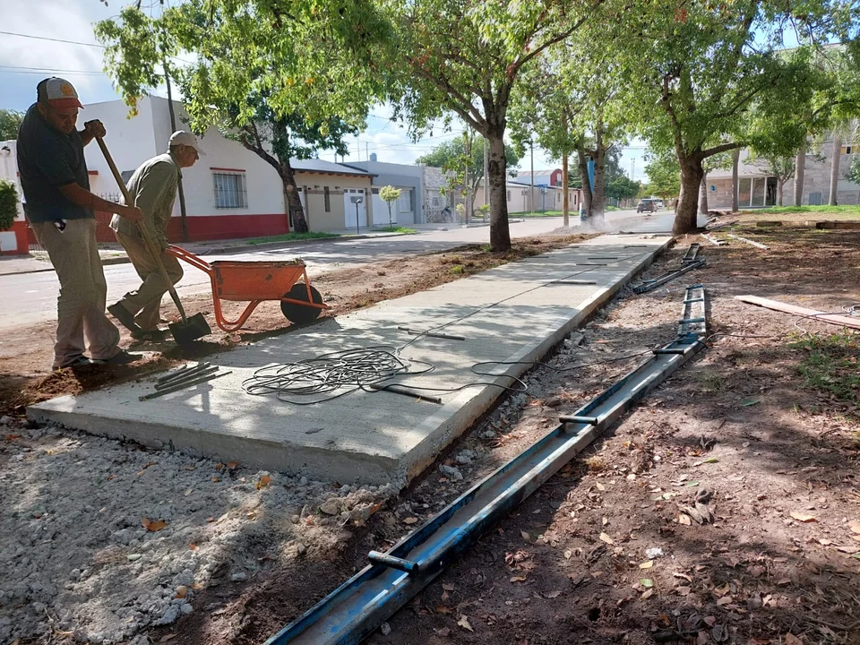 Más linda que nunca, renovación de la Plaza Simonetta