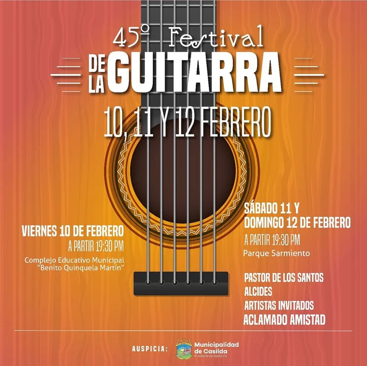 Comienza la edición 45 del Festival de la Guitarra