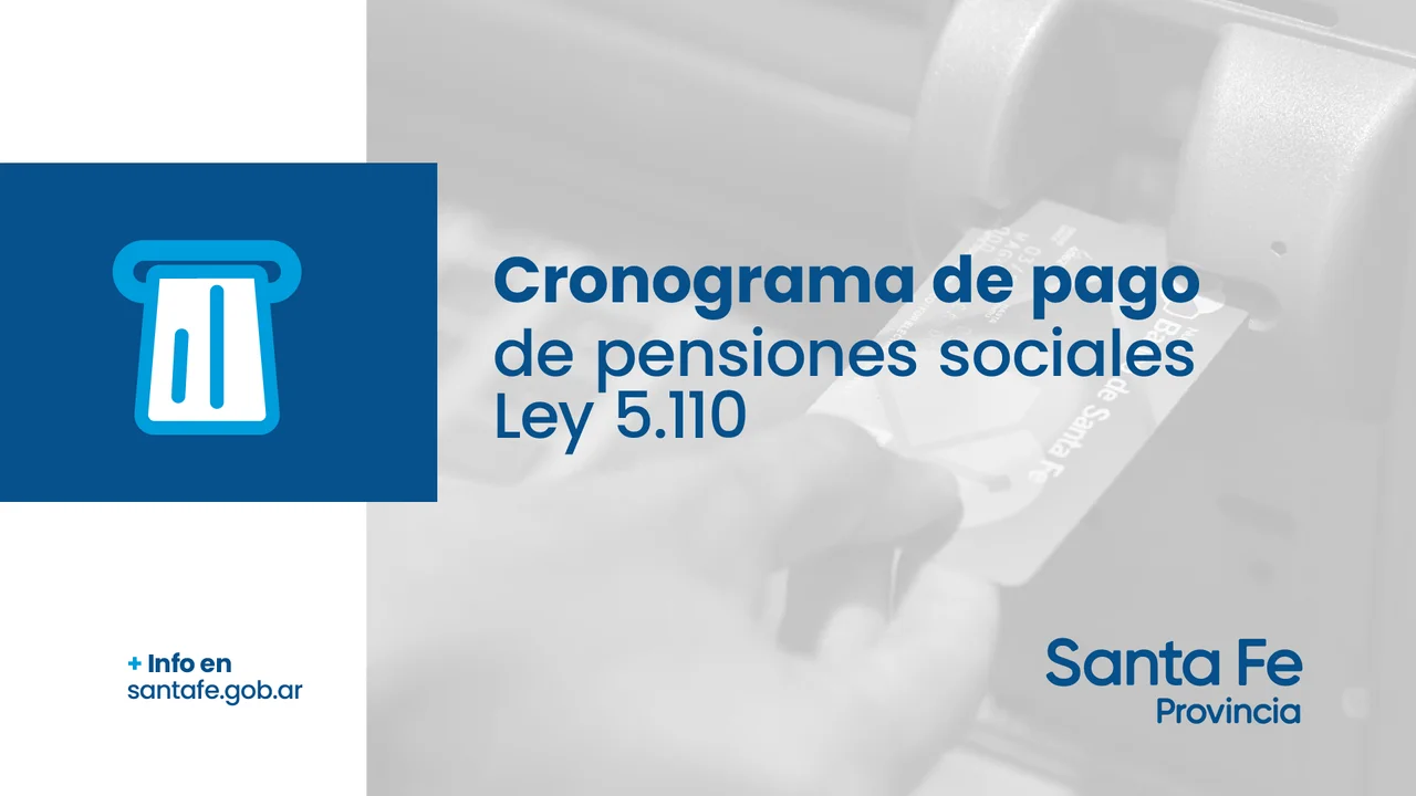 Cronograma de pago de las pensiones sociales