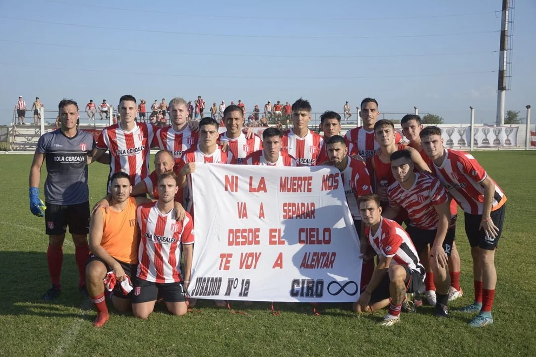 El homenaje de Atlético Pujato para Ciro Franceschetti