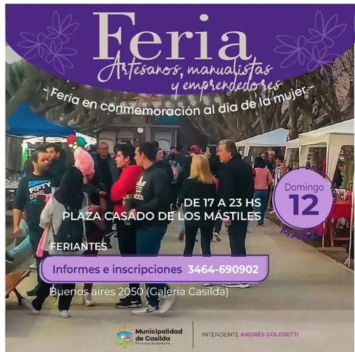 Las actividades por el 8M que se darán en Casilda
