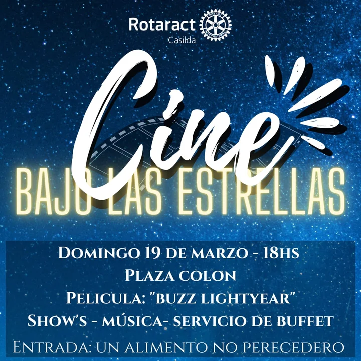 Se viene una nueva edición de "Cine bajo las estrellas"