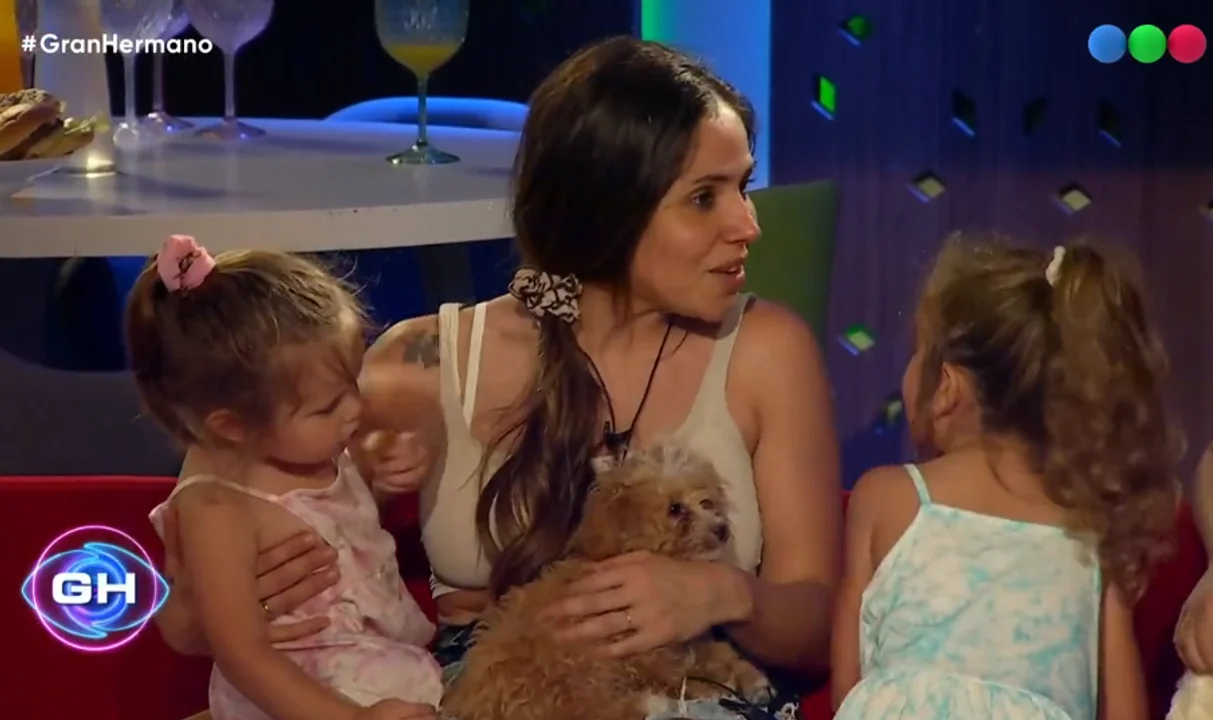 Gran Hermano: Romina pudo ver a sus hijas después de cinco meses
