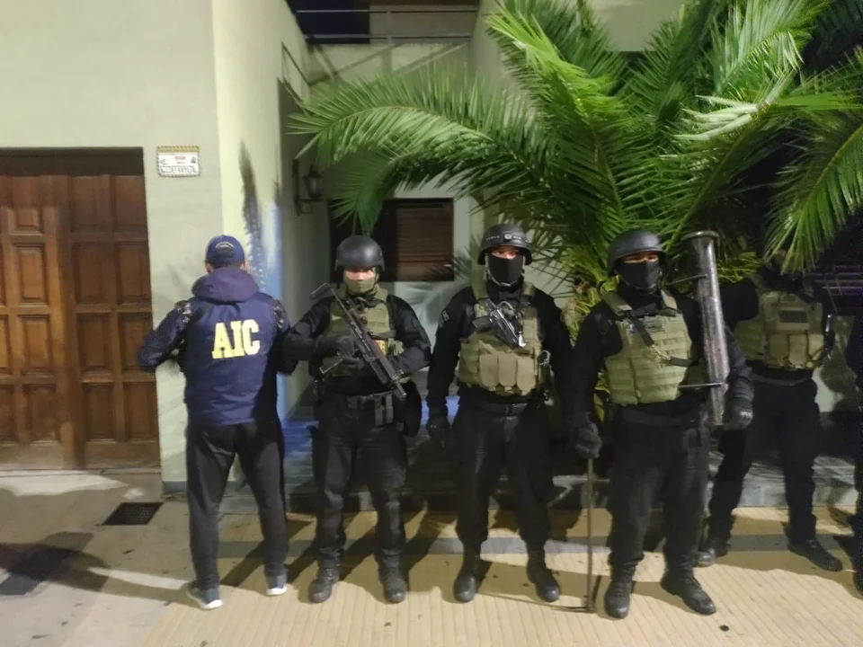 La Agencia realizó más de 30 allanamientos a la banda del "Bicho" Álvarez 