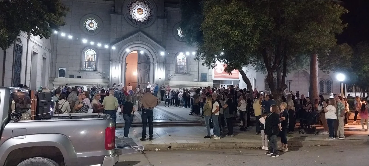 Se realizó el Vía Crucis en Casilda 