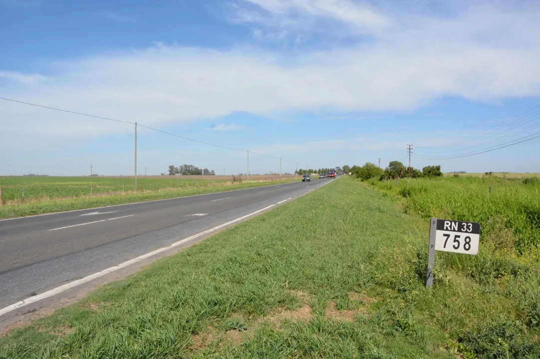 Abrieron la licitación para la recuperación de la Ruta 33 entre Pujato y Zavalla