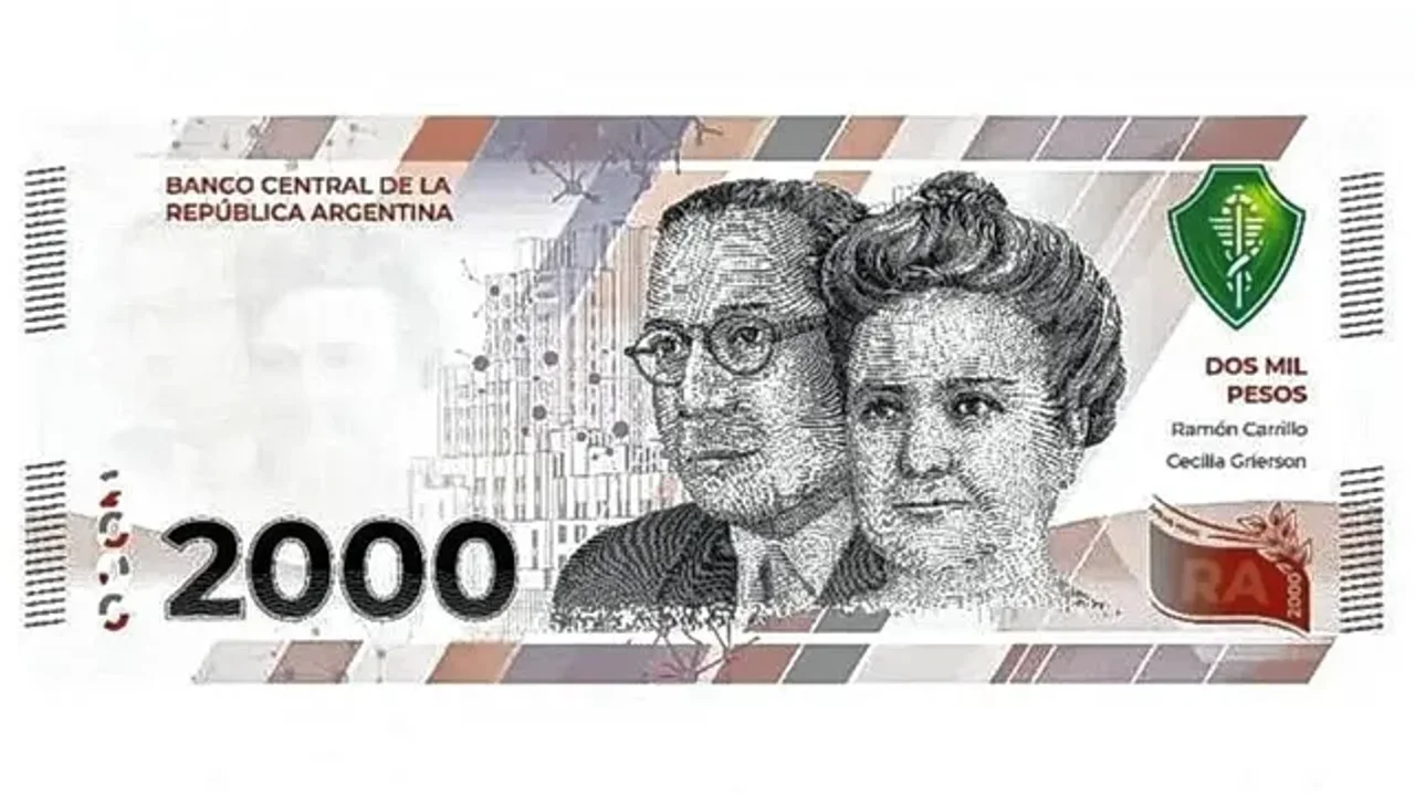Billetes argentinos de dos mil pesos: ¿cuándo estarán disponibles para el público?