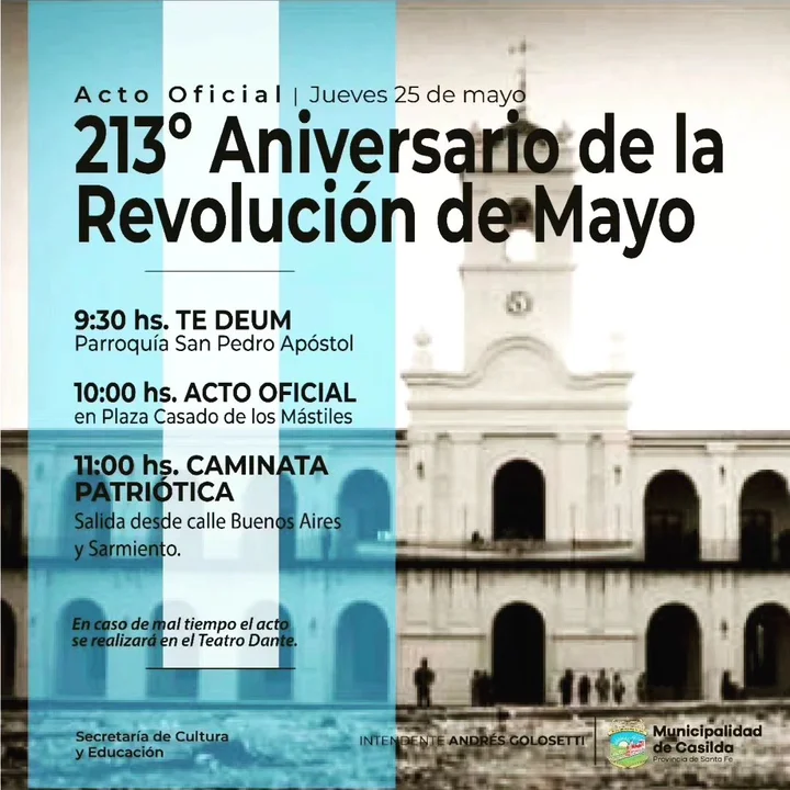 Se cruzan los dedos para que el 25 haya caminata patriótica