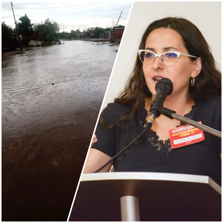 Carla Deiana: "La culpa no es de la lluvia, es de los gobiernos"