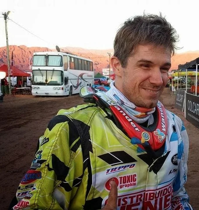 El piloto casildense David Tieppo sufrió un accidente en Rally Santafesino