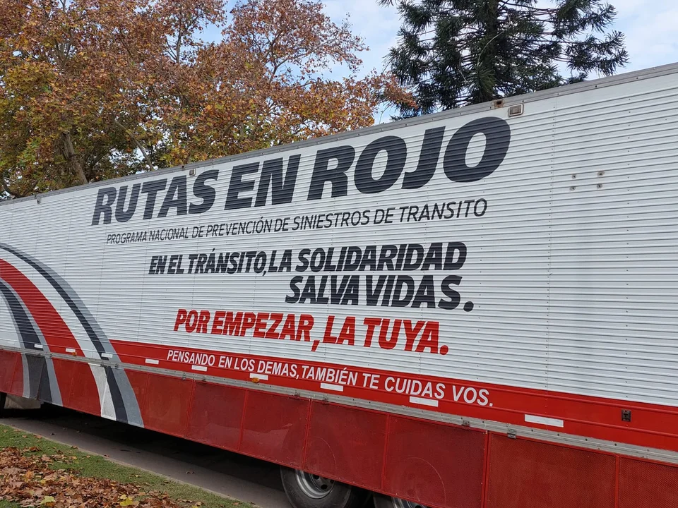 Rutas en Rojo en Casilda, un programa para prevenir accidentes de tránsito