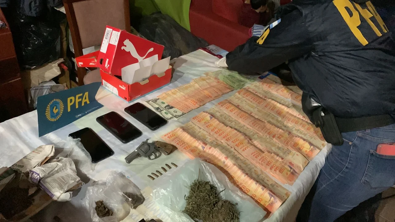 Roldán: cinco detenidos tras un operativo por venta de droga