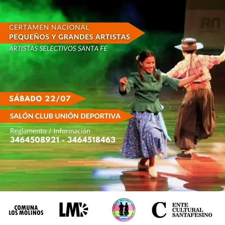 Encuentro preselectivo para el Certamen Nacional de Pequeños y Grandes Artistas