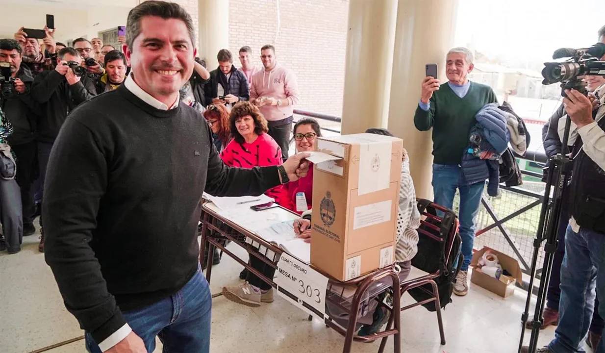 Marcelo Orrego, el más votado como gobernador de San Juan.