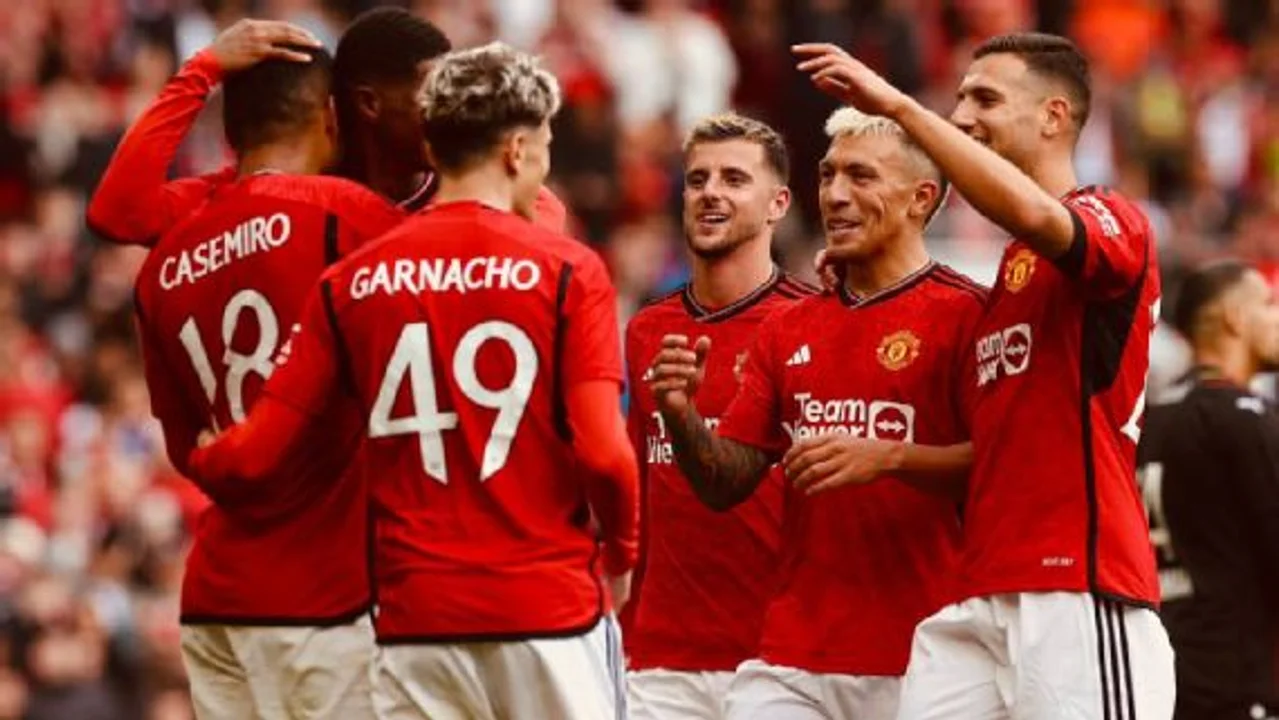 Manchester United lo dio vuelta y ganó con asistencia de Garnacho