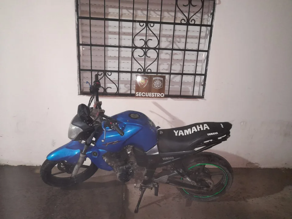 Quedó detenido por circular en una moto con pedido de secuestro