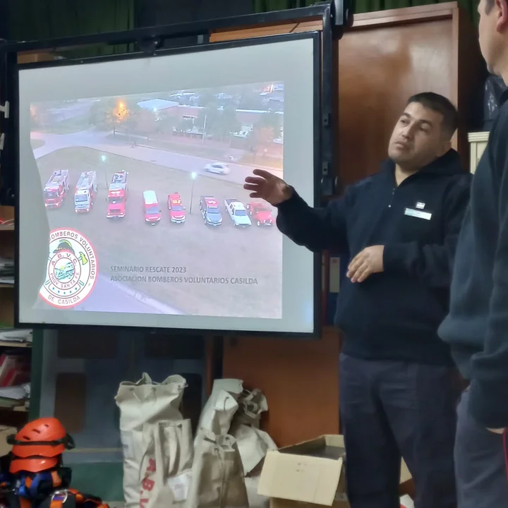 Capacitación: curso de rescate en emergencias