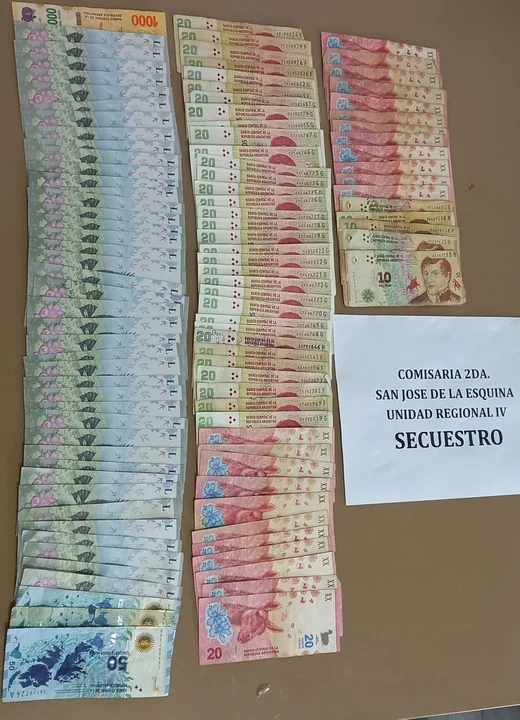 Aprehendidos por robo en supermercado