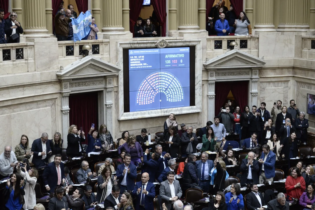 Se dio media sanción al proyecto que quita el impuesto a las Ganancias a más de 800 mil trabajadores