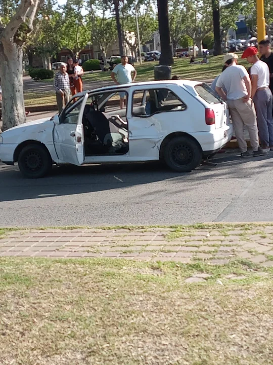 Sábado accidentado en Casilda: tres siniestros viales en una tarde