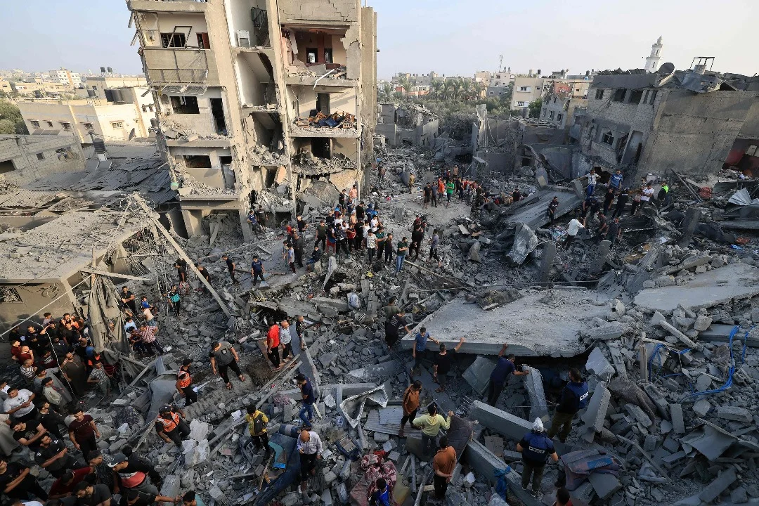Israel anunció que fracturó a Gaza en dos