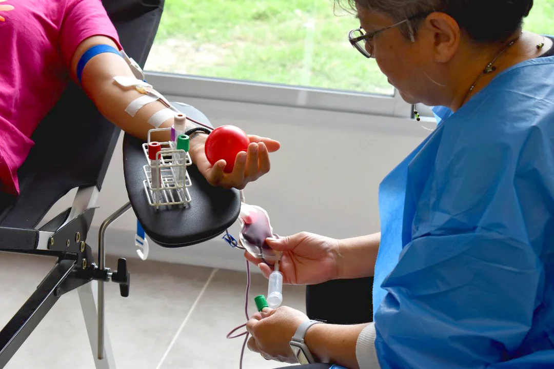 Colectas voluntarias de sangre en el marco del Día Nacional de la Donación