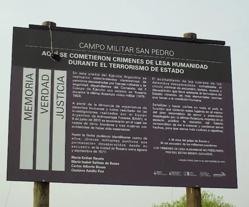 La Provincia realiza una jornada de memoria y reflexión en Campo San Pedro