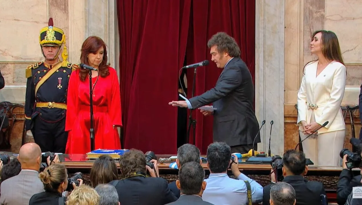 Javier Milei asumió como presidente de la República Argentina