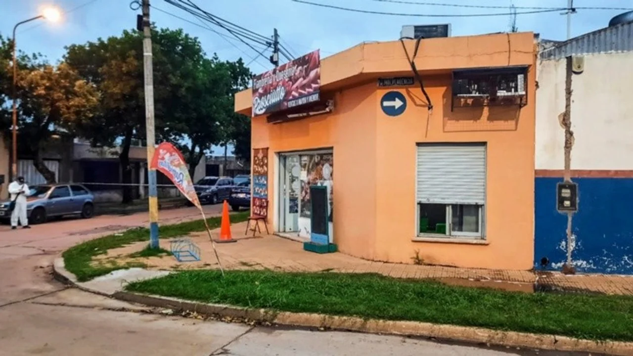 El comercio donde se desencadenó la tragedia.