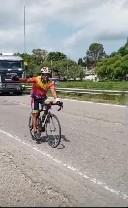 El momento del ingreso a Salta.