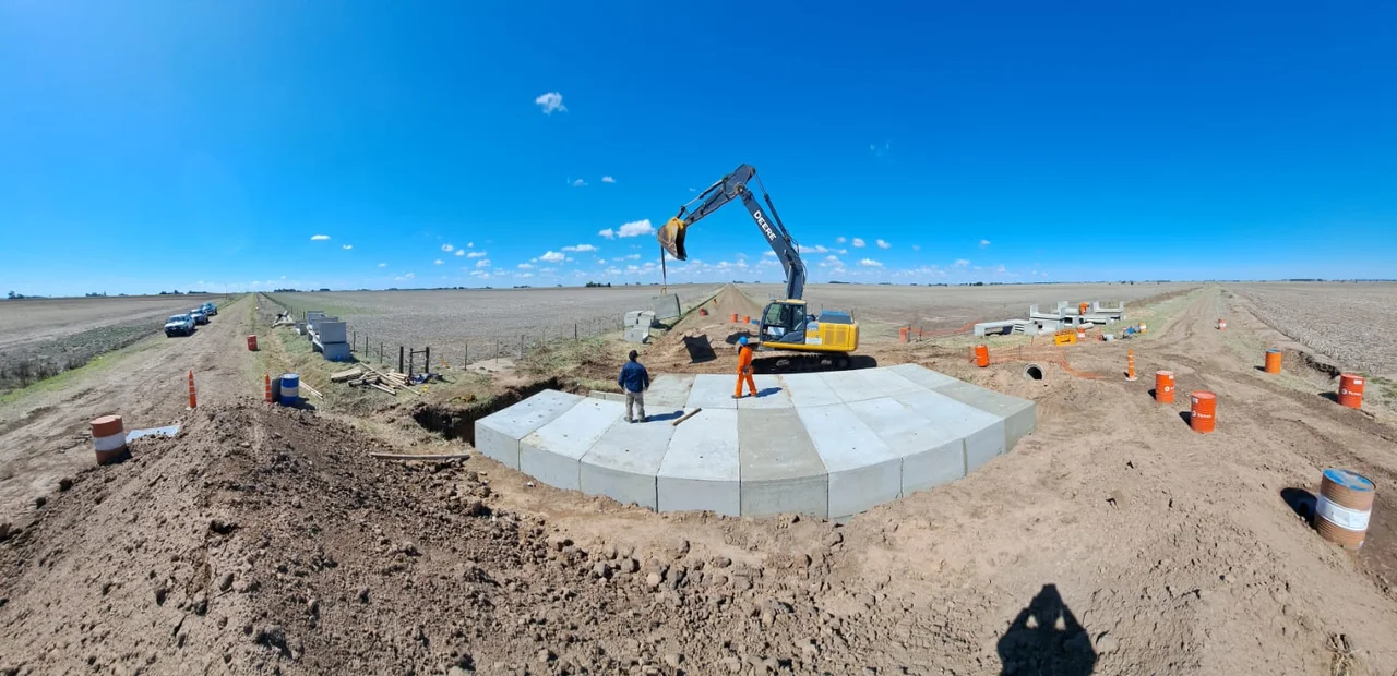 La Provincia da continuidad a las obras de defensas hídricas