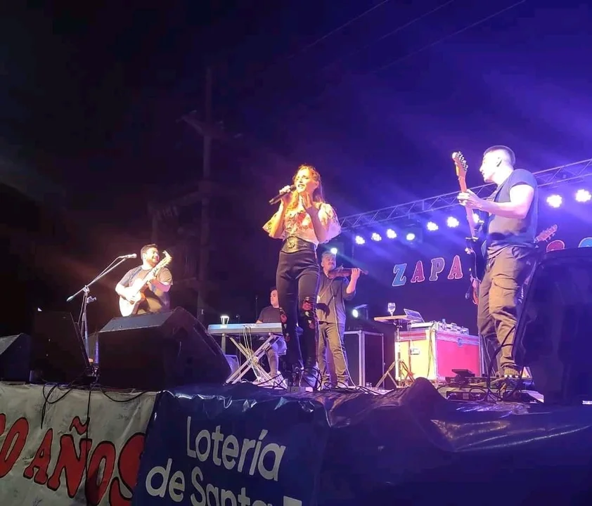 El año pasado, con la presencia de Nati Pastorutti.